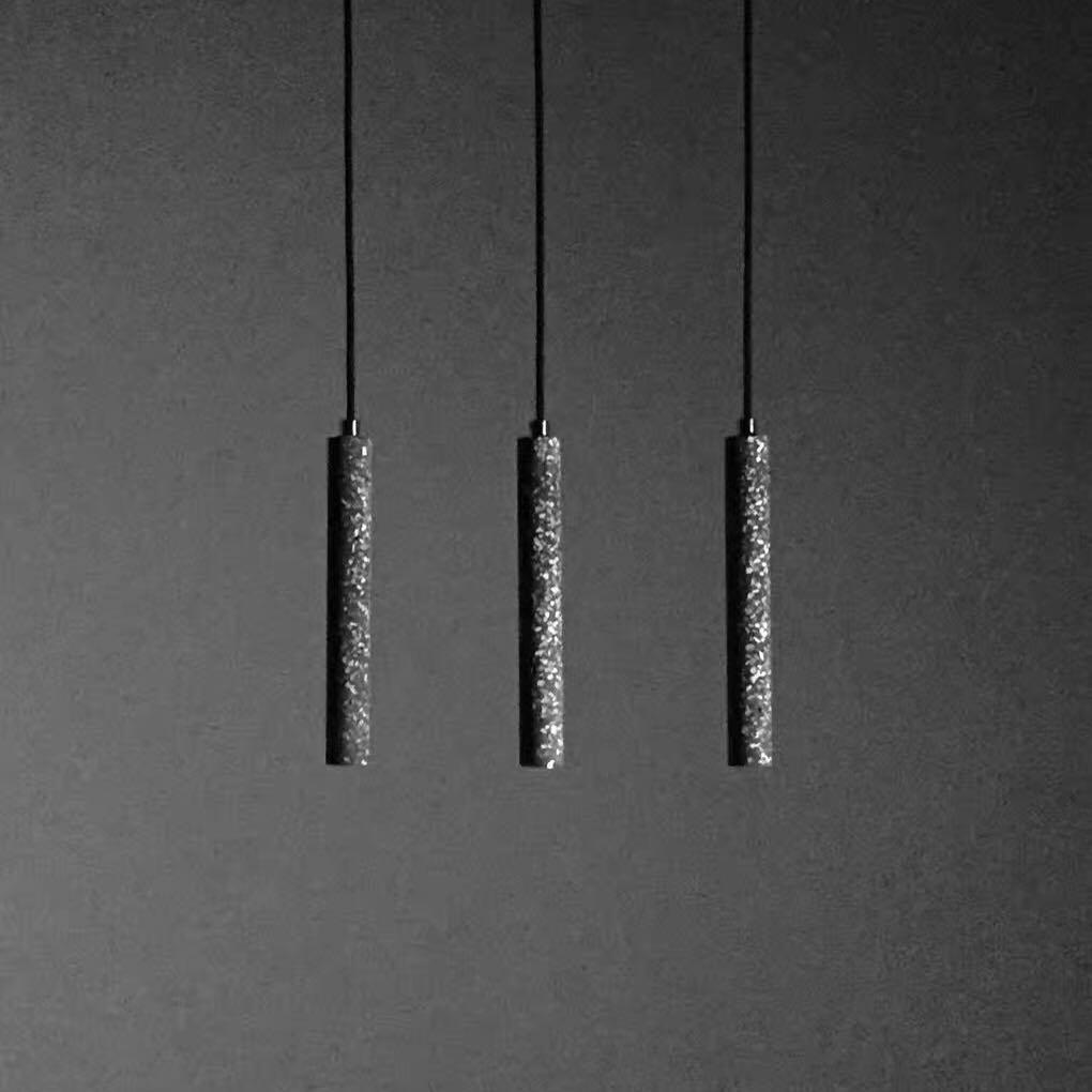 modern-minimalist-concrete-and-terrazzo-cylindrical-pendant-light-for-kitchen-island