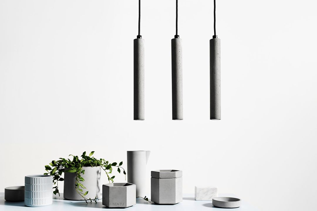 modern-minimalist-concrete-and-terrazzo-cylindrical-pendant-light-for-kitchen-island