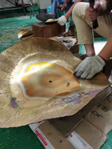 handcrafted-hammered-brass-pendant-lamp-for-modern-kitchen-island-and-elegant-dining-room