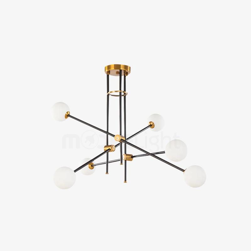 modern-hand-blown-glass-globe-chandelier-with-elegant-brass-and-copper-finishes