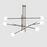 modern-hand-blown-glass-globe-chandelier-with-elegant-brass-and-copper-finishes