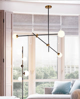 modern-hand-blown-glass-globe-chandelier-with-elegant-brass-and-copper-finishes