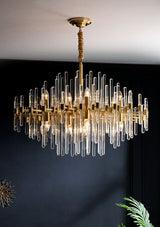 modern-antique-brass-starburst-chandelier-with-clear-crystal-glass-rods
