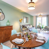 woven-rattan-cane-and-linen-pendant-light-vintage-style-suspended-ceiling-fixture