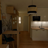 woven-rattan-cane-and-linen-pendant-light-vintage-style-suspended-ceiling-fixture