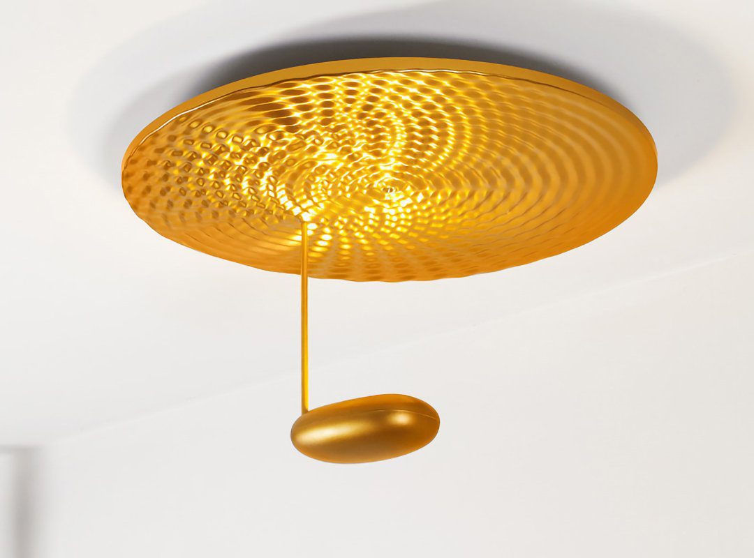 modern-polished-aluminum-droplet-led-ceiling-light-artistic-ripple-flush-mount-fixture