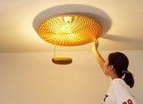 modern-polished-aluminum-droplet-led-ceiling-light-artistic-ripple-flush-mount-fixture