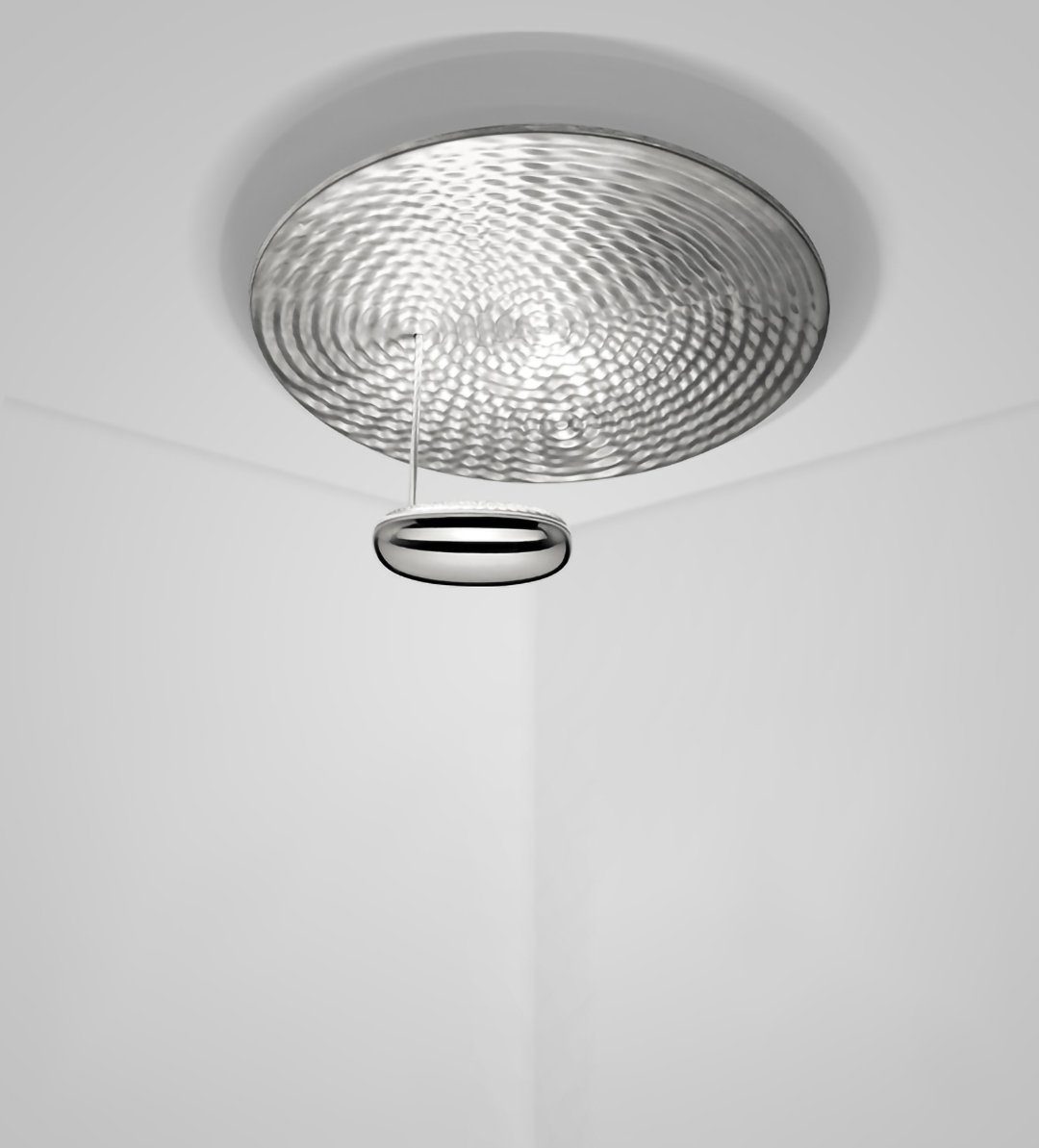 modern-polished-aluminum-droplet-led-ceiling-light-artistic-ripple-flush-mount-fixture