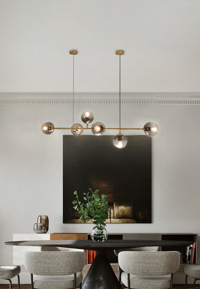 contemporary-multi-glass-globe-pendant-light-with-round-orb-shades-and-polished-brass-frame