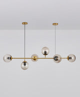 contemporary-multi-glass-globe-pendant-light-with-round-orb-shades-and-polished-brass-frame