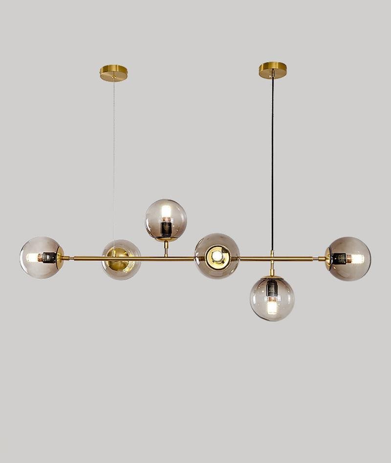 contemporary-multi-glass-globe-pendant-light-with-round-orb-shades-and-polished-brass-frame