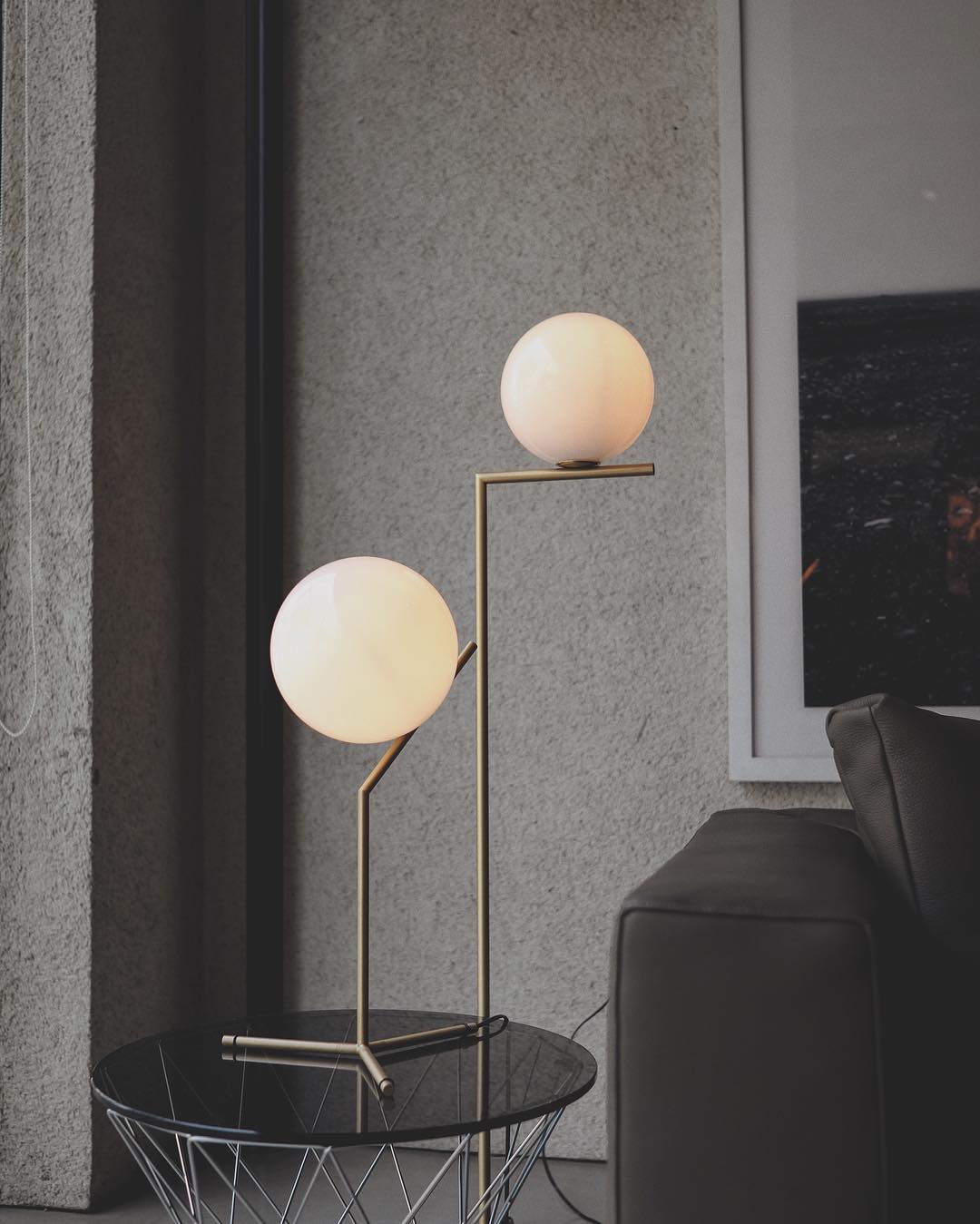 modern-industrial-gold-standing-lamp-with-white-glass-globe-shade-and-foot-switch