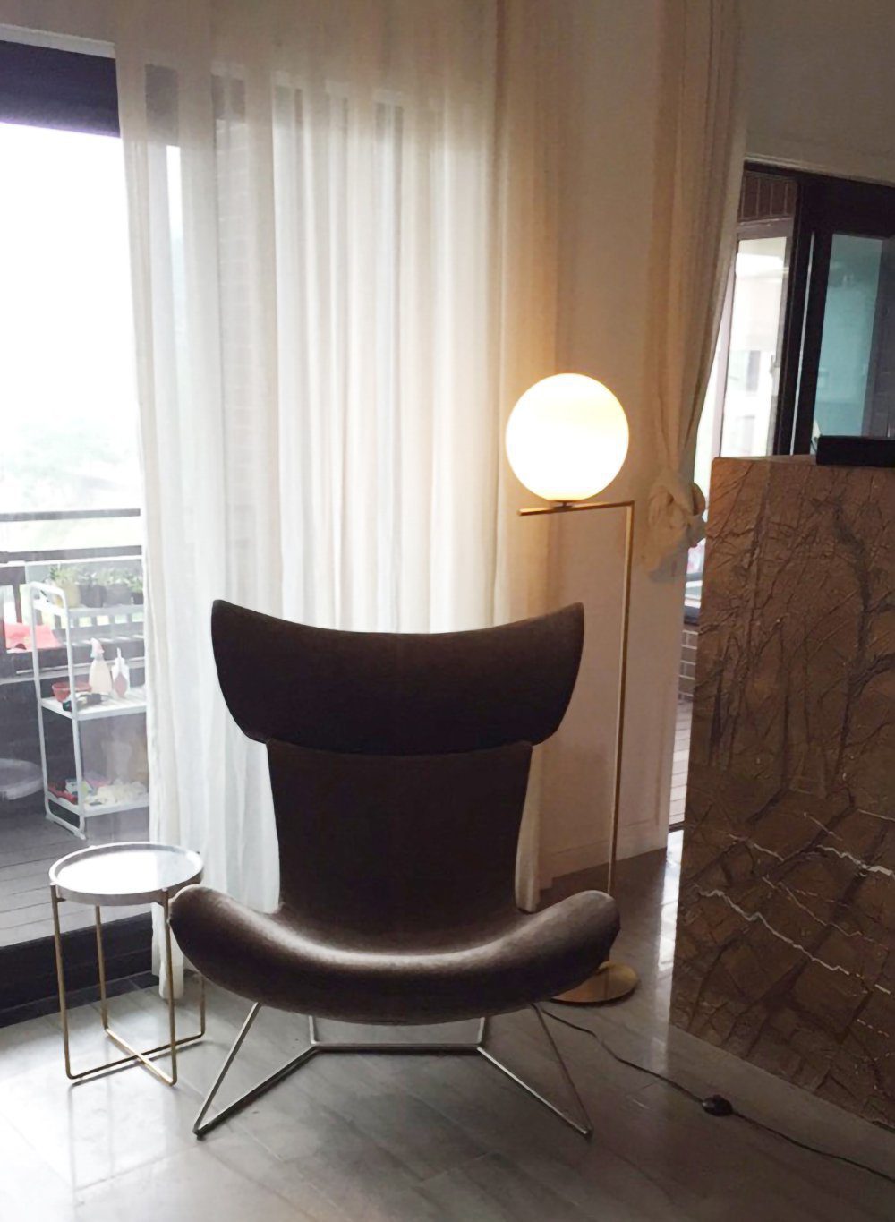 modern-industrial-gold-standing-lamp-with-white-glass-globe-shade-and-foot-switch