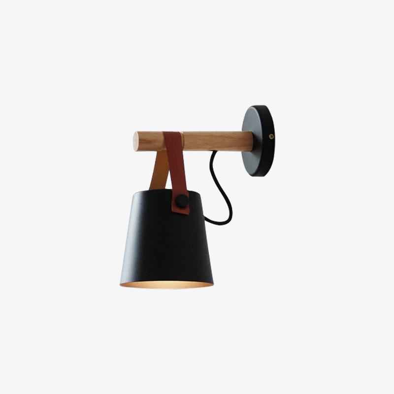 modern-nordic-wooden-led-wall-sconce-with-leather-hanging-strap-and-metal-shade