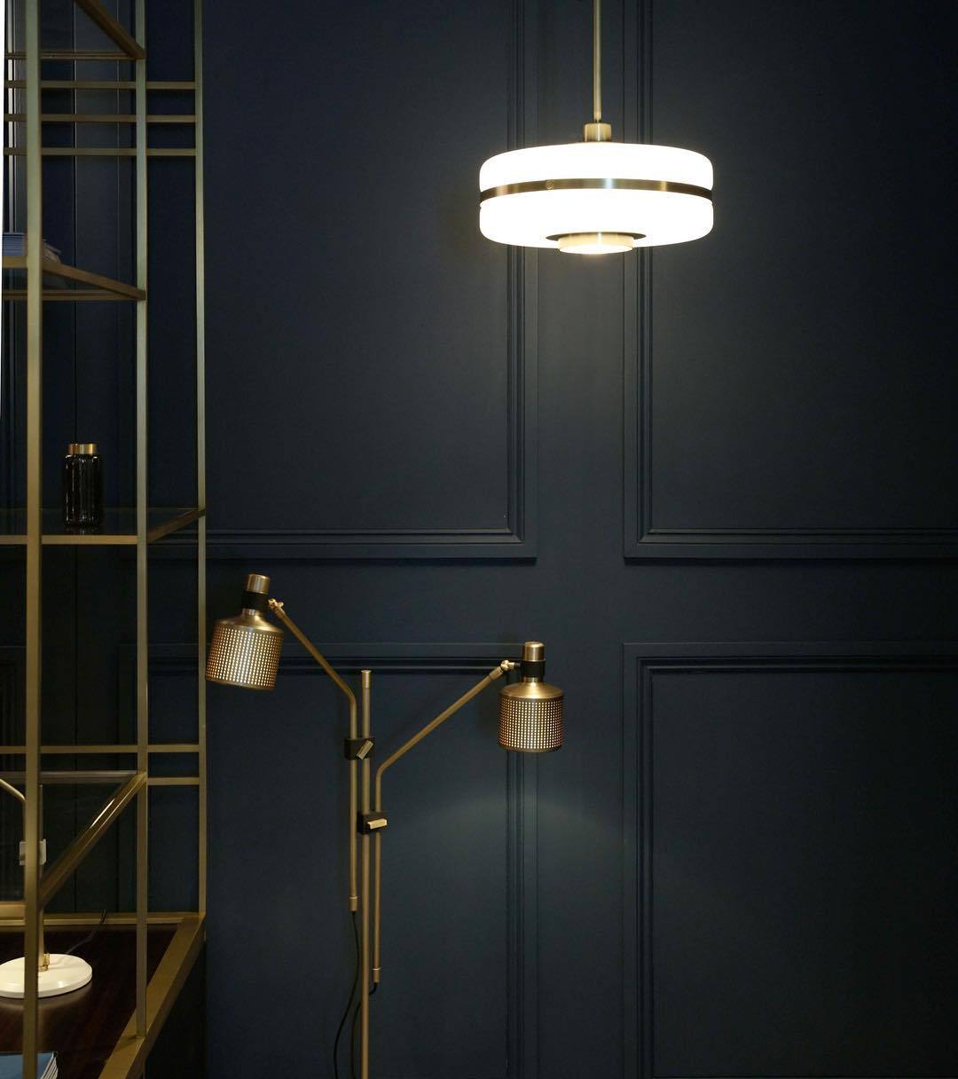 chic-machined-brass-pendant-light-with-opal-glass-globe-for-living-room-and-bedroom
