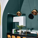 contemporary-melt-glass-style-lava-pendant-light-unique-mirror-finish-polycarbonate-hanging-lamp