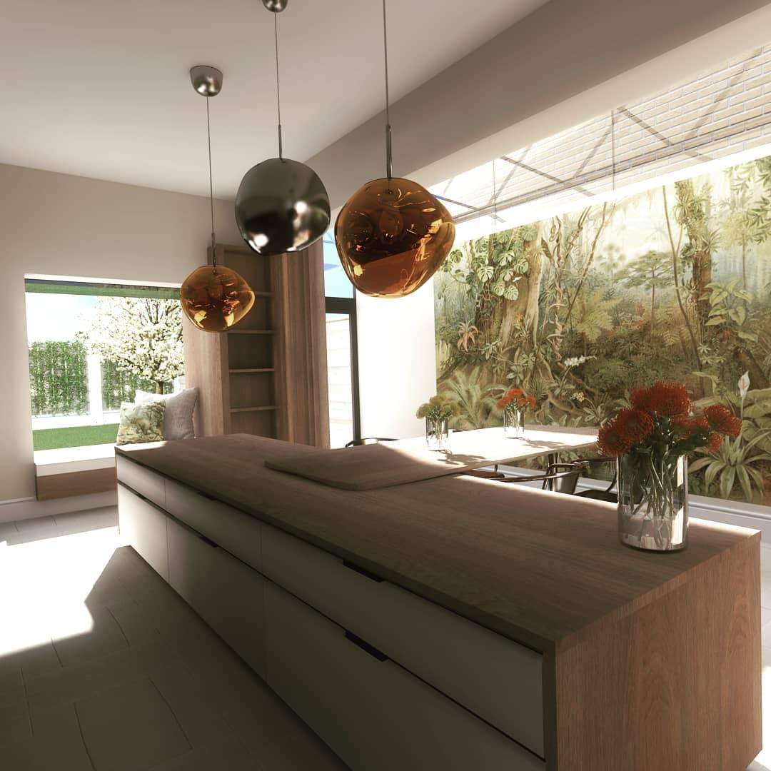 contemporary-melt-glass-style-lava-pendant-light-unique-mirror-finish-polycarbonate-hanging-lamp