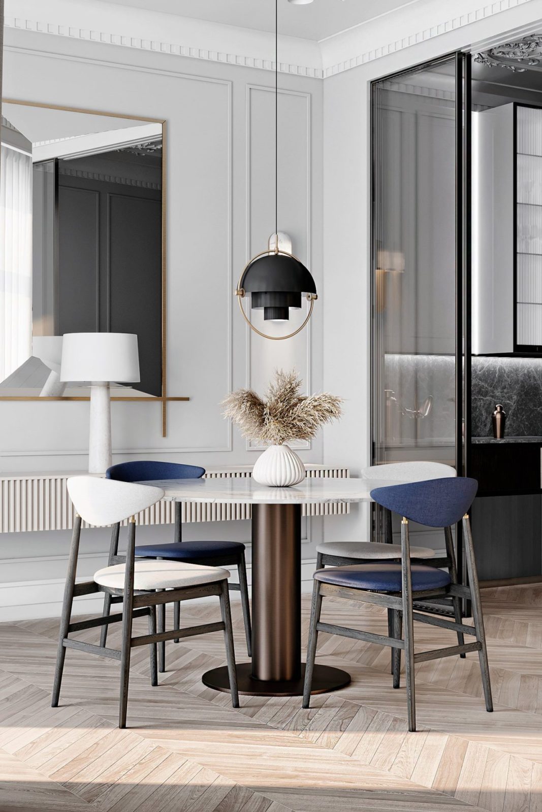 modern-adjustable-ball-pendant-light-with-rotating-metal-hemisphere-shade