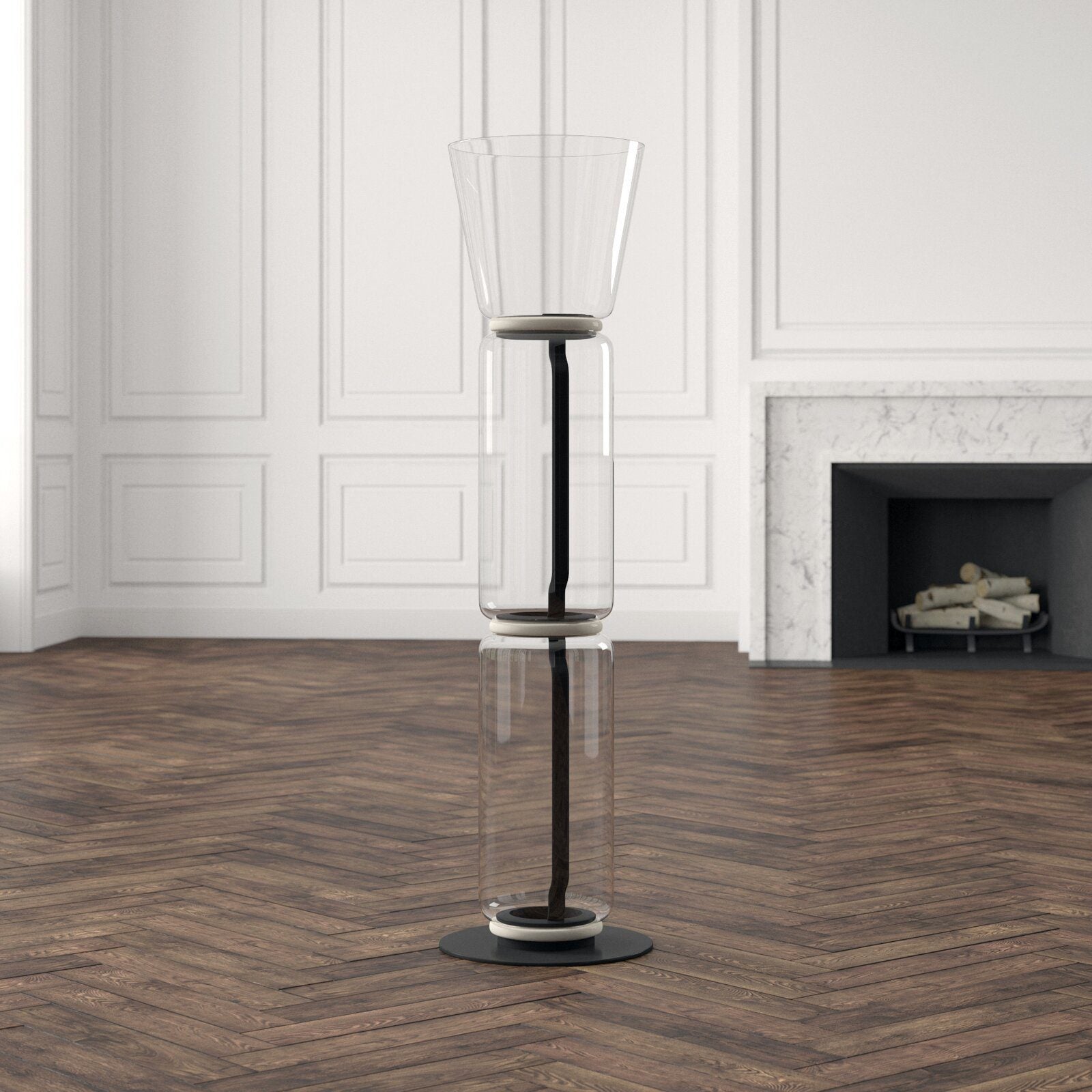 modern-stackable-glass-cylinder-led-floor-lamp-with-minimalist-architectural-design