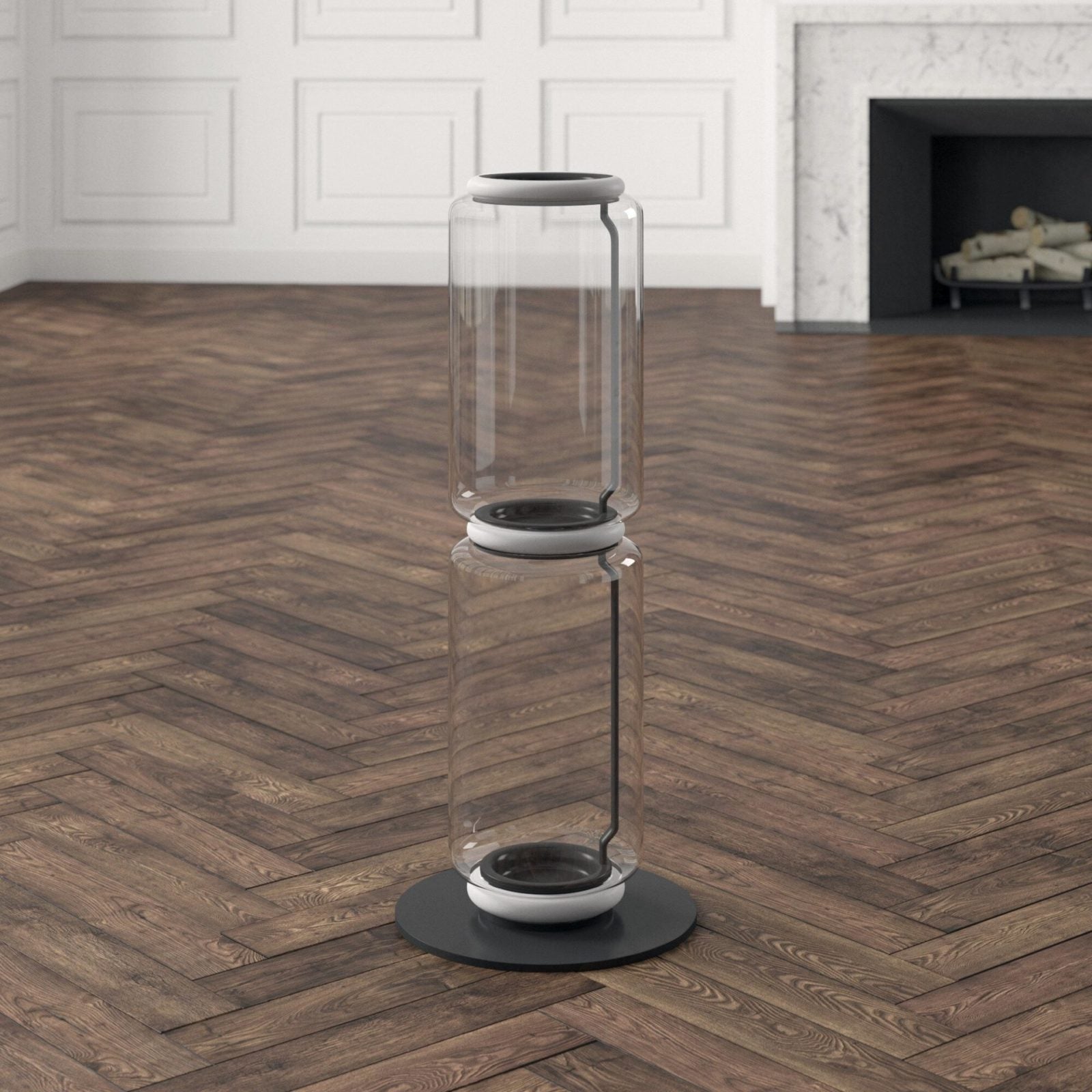modern-stackable-glass-cylinder-led-floor-lamp-with-minimalist-architectural-design