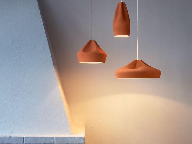 modern-ceramic-pleated-pendant-lamp-clay-textured-ceiling-hanging-light