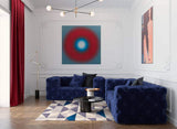 modern-hand-blown-glass-globe-chandelier-with-elegant-brass-and-copper-finishes
