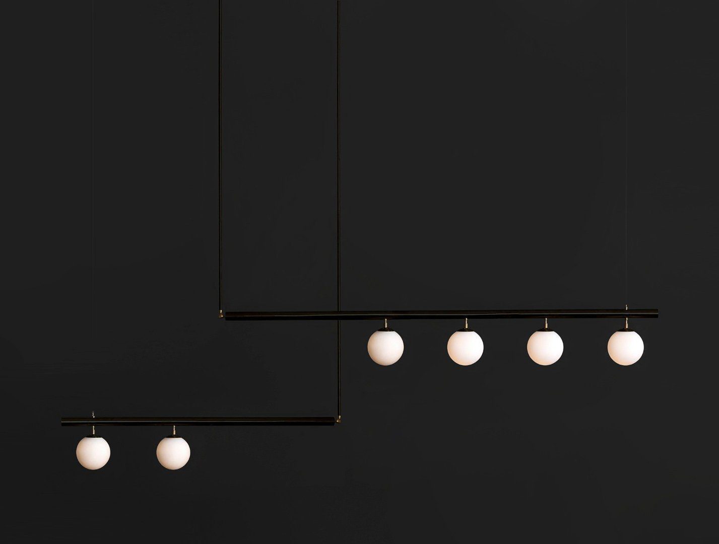 modern-geometric-satellite-pendant-light-with-opal-glass-globes-and-adjustable-brass-arms