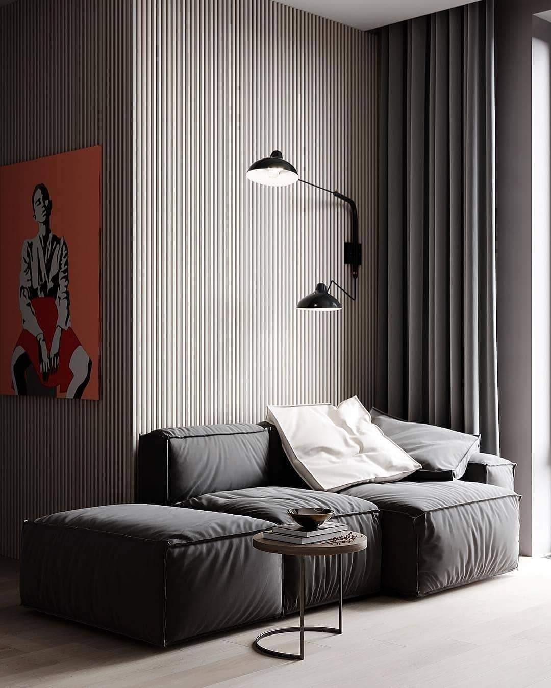 industrial-adjustable-long-arm-wall-sconce-with-rotating-metal-shade-for-indoor-lighting
