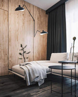 industrial-adjustable-long-arm-wall-sconce-with-rotating-metal-shade-for-indoor-lighting
