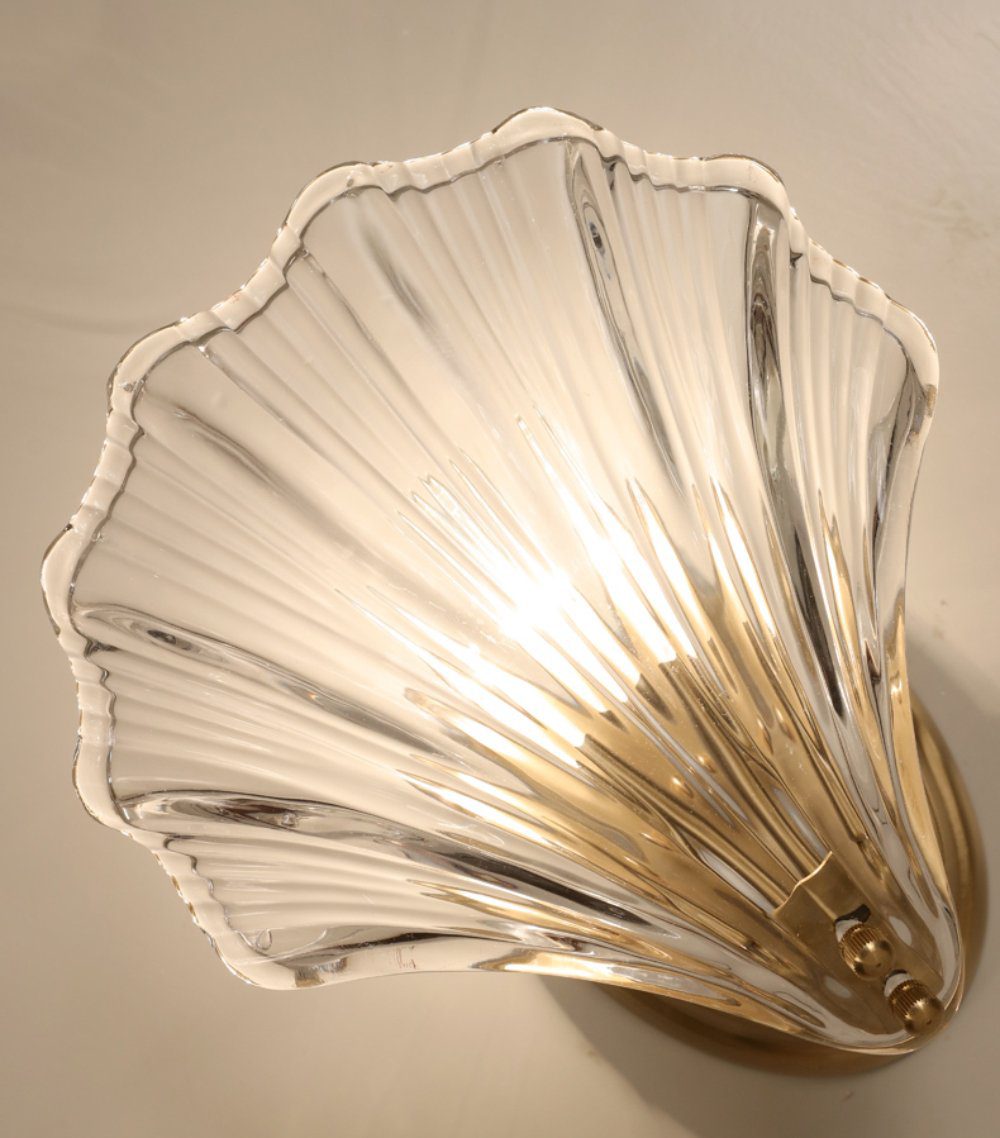 elegant-shell-shaped-brass-and-amber-glass-wall-lamp-for-modern-home-decor