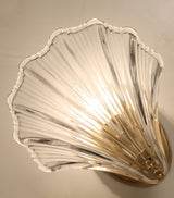 elegant-shell-shaped-brass-and-amber-glass-wall-lamp-for-modern-home-decor