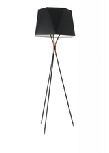 modern-solitaire-tripod-floor-lamp-with-black-polygonal-cloth-shade-and-brass-accents