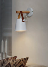 modern-nordic-wooden-led-wall-sconce-with-leather-hanging-strap-and-metal-shade