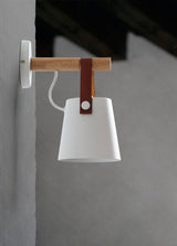 modern-nordic-wooden-led-wall-sconce-with-leather-hanging-strap-and-metal-shade