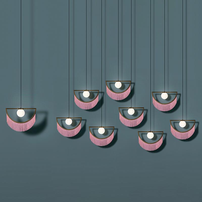 modern-bohemian-tassel-fringe-pendant-light-with-glass-globe-and-gold-metal-frame