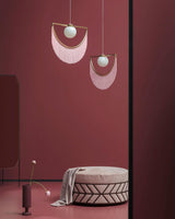 modern-bohemian-tassel-fringe-pendant-light-with-glass-globe-and-gold-metal-frame