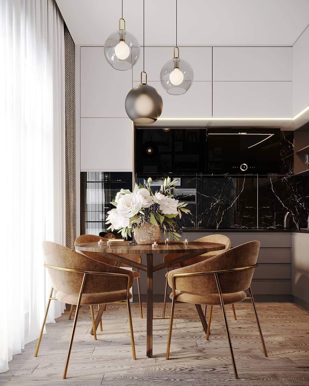 modern-glass-hanging-pendant-light-copper-finished-chandelier-for-dining-room