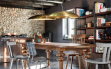 handcrafted-hammered-brass-pendant-lamp-for-modern-kitchen-island-and-elegant-dining-room