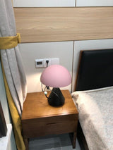 modern-geometric-pyramid-metal-table-lamp-with-dome-shade-for-living-room
