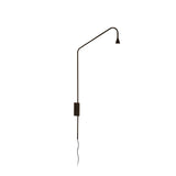 Pureform Geometric LED Wall Sconce Minimalist Indoor Lighting in Gold and Black