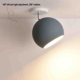 Artistic Geometric Overlapping Oval Flush Mount Metal Ceiling Light Fixture