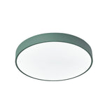 Modern Ultra Thin Round LED Flush Mount Ceiling Light for Contemporary Bedroom and Living Room