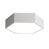 Modern Geometric LED Ceiling Light Fixture with Wireless Control Flush Mount Acrylic Lamp