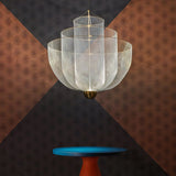 Radiant Wirework LED Pendant Light Mesh Layered Hanging Lamp for Modern Home Decor