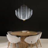 Radiant Wirework LED Pendant Light Mesh Layered Hanging Lamp for Modern Home Decor