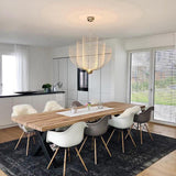 Radiant Wirework LED Pendant Light Mesh Layered Hanging Lamp for Modern Home Decor