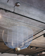 Radiant Wirework LED Pendant Light Mesh Layered Hanging Lamp for Modern Home Decor
