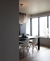 Radiant Wirework LED Pendant Light Mesh Layered Hanging Lamp for Modern Home Decor
