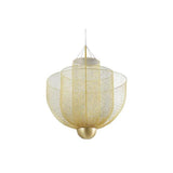 Radiant Wirework LED Pendant Light Mesh Layered Hanging Lamp for Modern Home Decor
