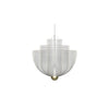 Radiant Wirework LED Pendant Light Mesh Layered Hanging Lamp for Modern Home Decor